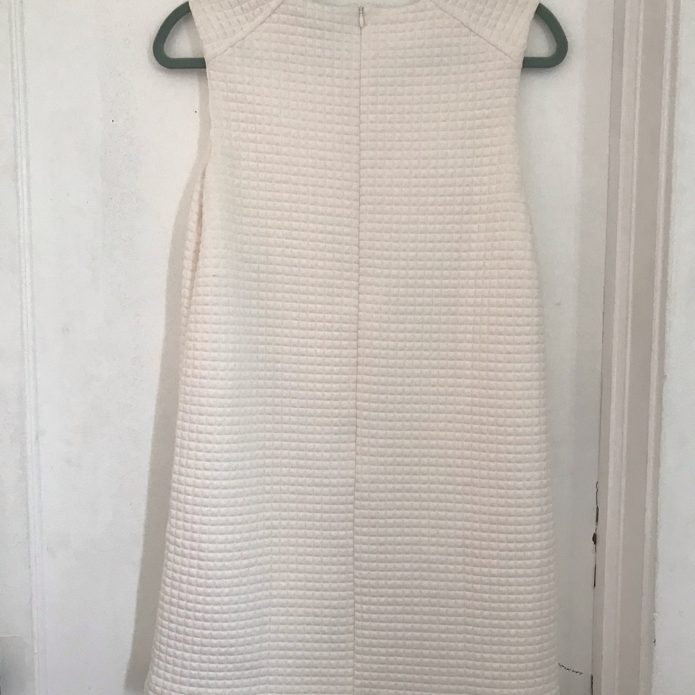 Willi Smith Medium White Quilted Dress